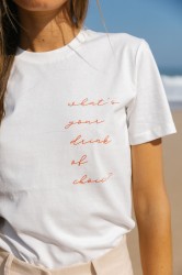 T-shirt z bawełny organicznej Negroni sbagliato Rozmiar XS