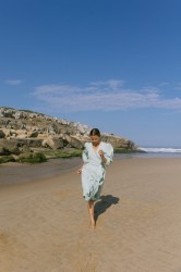 Sukienka kopertowa midi Pistacchio Rozmiar XS/S