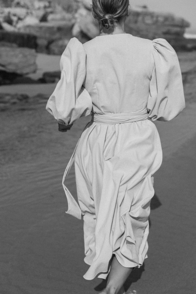 Sukienka kopertowa midi Pistacchio Rozmiar XS/S